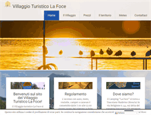 Tablet Screenshot of camplafoce.com